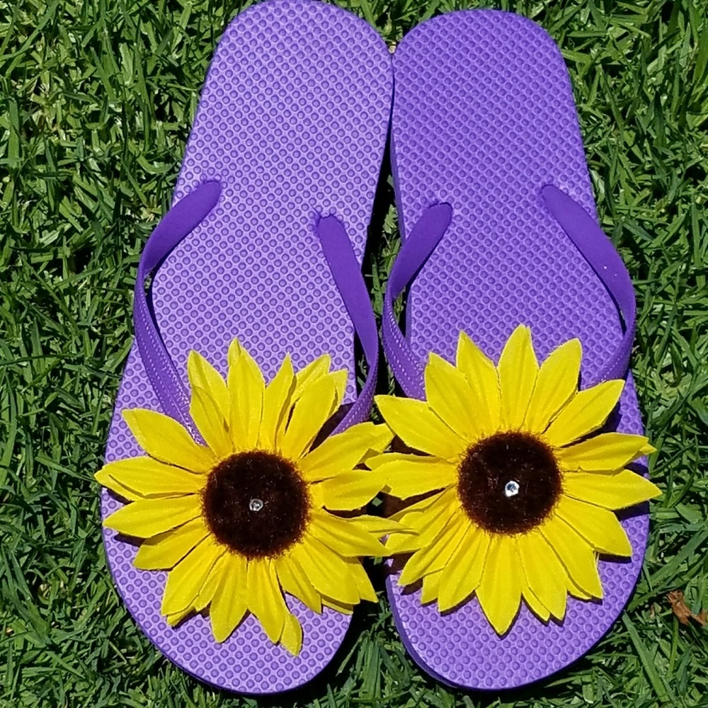 🦎Flower Flip Flops💦 - Picture 5 of 8